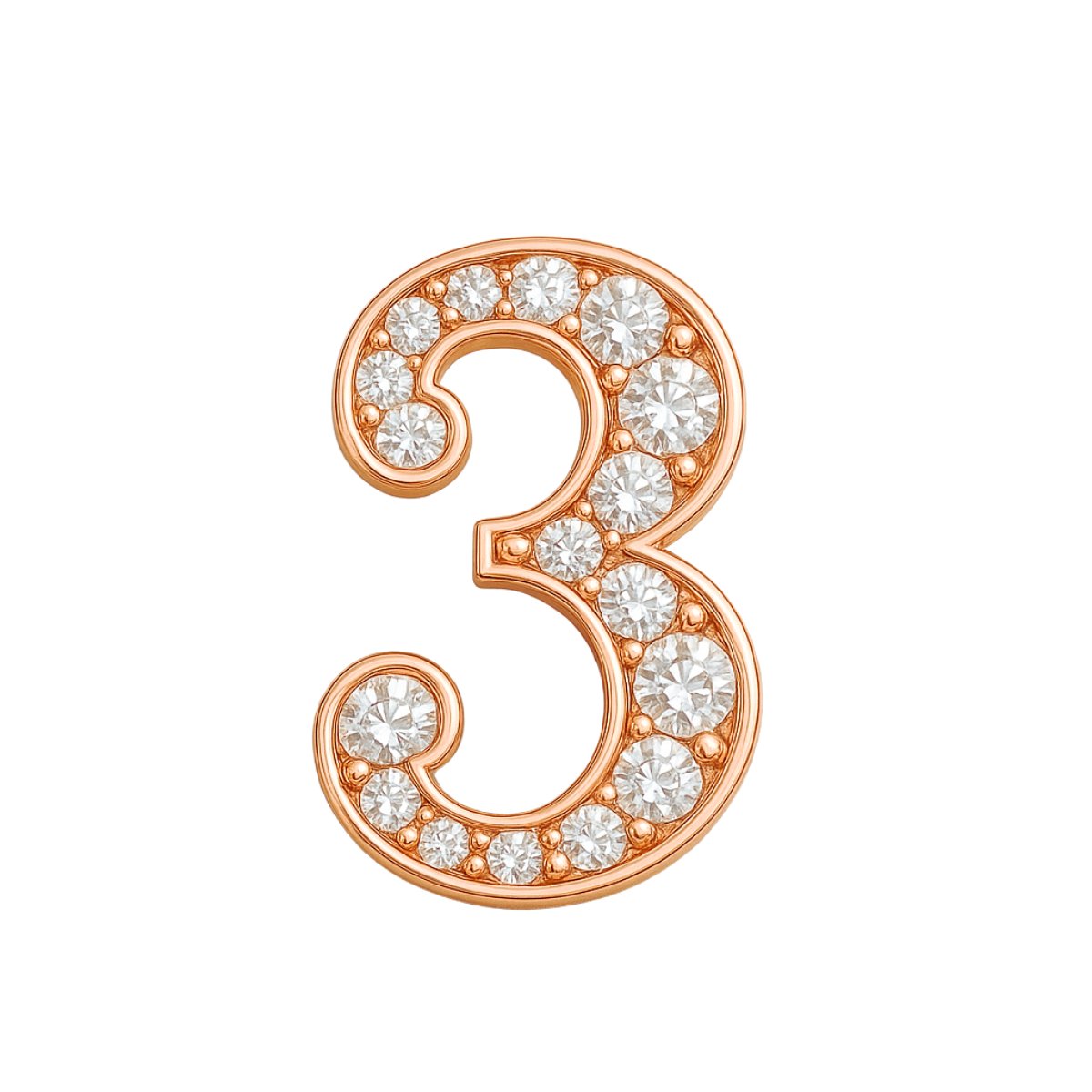 Letter Brooch